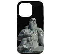 Gilgamesh Sumerian God and Lion Babylonian Case for iPhone 13 Pro