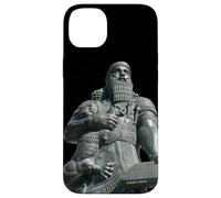 Gilgamesh Sumerian God and Lion Babylonian Case for iPhone 14 Plus