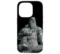 Gilgamesh Sumerian God and Lion Babylonian Case for iPhone 14 Pro