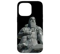 Gilgamesh Sumerian God and Lion Babylonian Case for iPhone 14 Pro Max