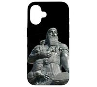 Gilgamesh Sumerian God and Lion Babylonian Case for iPhone 16
