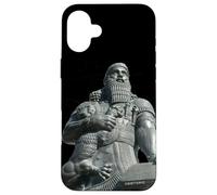 Gilgamesh Sumerian God and Lion Babylonian Case for iPhone 16 Plus