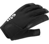 Gill Championship Long Finger Sailing Black Gloves, Dura-Grip Palm, Pre-Shaped Ergonomic Fit, Wraparound Palm Protection, Reduced Cuff Design, Flexible Water Sports Gloves for Sailing, Size - Medium