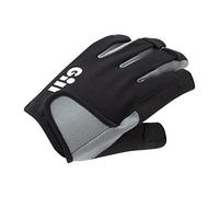 Gill Deckhand Sailing Gloves - Short Finger with ¾ Length Fingers - 50+ UV Sun Protection & Water Repellent