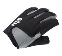 Gill Deckhand Short Finger Sailing Gloves - Black 7043