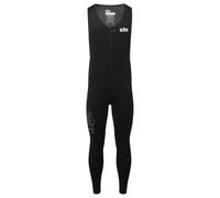 Gill Dynamic Long John Sleeveless Wetsuit - 3mm Thermal & Impact Protective BIO Foam, Front Zipper (Black, XL)