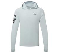 Gill Fishing Mens Infinity Hoodie - UPF 50+ Sun Protection, Quick Dry & Moisture Wicking (Light Grey, XL)