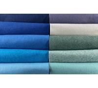 Gill-I-Am Viscose & Wool Felt - Choice of Packs of 10 Colours Each 6"x6" (15x15cm) which is Suitable for All Crafts Including Needle Felting - (Ocean Waves)