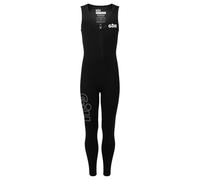 Gill Junior Dynamic Long John Sleeveless Wetsuit - 3mm Thermal & Impact Protective BIO Foam, Front Zipper (Black, JL)