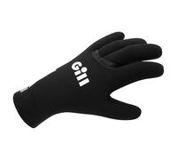 Gill Junior/Kids ZenTherm Sailing Gloves - Thermal, Flexible, 3mm Neoprene & Silicon Palm Grip (Black, JUN)