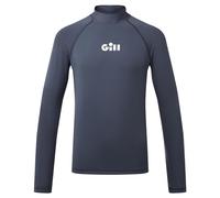 Gill Junior ZenZero Rash Guard Vest Top - Long Sleeve with 50+ UPF Sun Protection for Watersport (Dark Navy, JS)