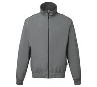 Gill Mens Crew Jacket - Waterproof, Thermal, Breathable with PFAS Free Water Repellent Finish (Ash, S)