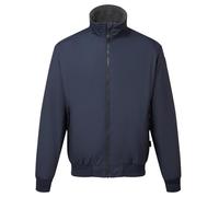 Gill Mens Crew Jacket - Waterproof, Thermal, Breathable with PFAS Free Water Repellent Finish (Navy, M)