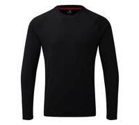 Gill Mens Long Sleeve UV Tec T-Shirt - Quick Drying & 50+ UV Sun Protection (Black, S)