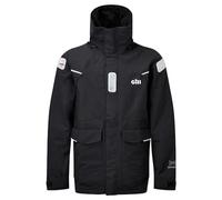 Gill Mens OS2 Offshore Sailing Jacket - Water & Stain Repellent (Graphite, M Tall)