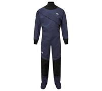 Gill Mens Pro Drysuit - Fully Waterproof, PFAS Free Water Repellent, Windproof, & Highly Breathable (Navy, L)