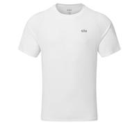 Gill Mens Pursuit Short Sleeve Top - 50+ UPF Sun Protection, Quick Drying & Wicking (White, L)