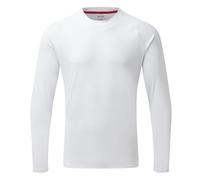Gill Mens Long Sleeve UV Tec T-Shirt - Quick Drying & 50+ UV Sun Protection (White, XL)