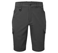Gill Mens UV Tec Pro Shorts - 50+ UV Sun Protection Water & Stain Repellent Ideal for Sailing Paddleboarding and Kayaking Graphite