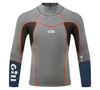 Gill Mens Zenlite Neoprene Top Ideal for Watersports, Sailing, Boardsports, Stand Up Paddleboard, Kayaking, Windsurfing Steel Grey