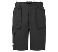 Gill OS3 Coastal Sailing Shorts - Waterproof, Breathable & Stain Repellent (Black, XL)