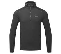 Gill Quest 1/4 Zip Top - Thermal, Breathable & Moisture Wicking (Black, L)