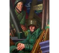 Gill The Captive German Soldat WWI War Painting Large Wall Art Print Canvas Premium Wandbild