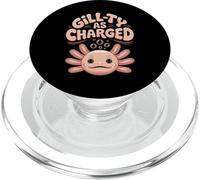Gill-ty As Charged Axolotl PopSockets PopGrip for MagSafe