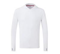 Gill Tec Uv Hooded Long Sleeve T-shirt White L Men