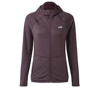 Gill Womens Dart Hoodie Zip Up Sweatshirt - Stretch Fit, Thermal & Breathable - Fig Purple