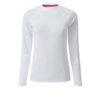 Gill Womens Long Sleeve UV Tec T-shirt - Quick Drying & 50+ UV Sun Protection (White, 8)