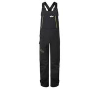 Gill Womens OS2 Offshore Sailing Trousers/Salopettes - Waterproof, Windproof & Breathable (Black, 16)