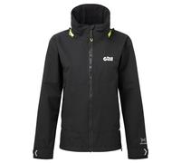 Gill Womens OS3 Coastal Sailing Jacket - Waterproof, Breathable & Stain Repellent (Black, 16)