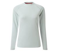 Gill Womens UV Tec Long Sleeve T-Shirt Top - 50+ UPF Sun Protection, Lightweight & Quick-Dry (Grey, 12)
