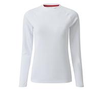 Gill Womens Long Sleeve UV Tec T-shirt - Quick Drying & 50+ UV Sun Protection (White, 12)