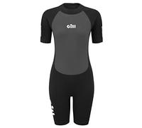 Gill Womens Womens Pursuit Shorty Wetsuit - Black - Thermal Warm Heat Layer Layers