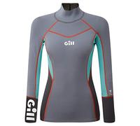 Gill Womens Zenlite Neoprene Top Ideal for Watersports, Sailing, Boardsports, Stand Up Paddleboard, Kayaking, Windsurfing Steel Grey