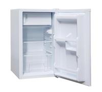 GILLCO Essentials Low Cost, Energy Efficient 48cm Wide Undercounter Fridge with Ice Box, 73L Fridge Capacity, 8L Freezer Capacity, 3-Star Rating, White, LED Light, Adjustable Legs