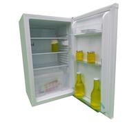 GILLCO Essentials, Low Cost, Energy Efficient 48cm Wide Undercounter Larder Fridge, 90 Litres, 50D x 48W x 84H cm, 3 Door Compartments, LED Light, Dial Controls, White