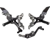 Gilles Footrest System Factor-X / Fxr S1000 R/RR 17-18 BLACK