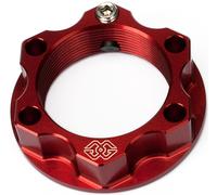 Gilles Top Yoke Nut Acma, Aluminium M28X1,0 ALUMINIUM RED