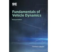 Gillespie - Fundamentals of Vehicle Dynamics Revised Edition - New ha - P555z