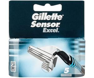 Gillette 97302251 Sensor Charging Excel, Pack of 5 Blades