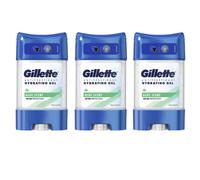 Gillette Aloe Vera Antiperspirant Gel Soothing Protect Sensitive Skin 3-Pack