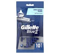Gillette Blue II Fixed Head Disposable Razors - Pack of 10