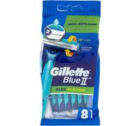 Gillette Blue II Plus Disposable Razor (Pack of 8)