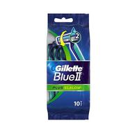 Blue II Plus Slalom Razor Pack of 10