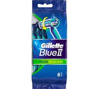 Gillette BlueII Plus Slalom Men's Disposable Razors x8