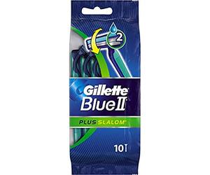 Gillette Blue II Plus Slalom Razor Pack of 10
