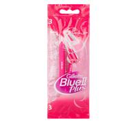 Gillette Blue II Sensitive Disposable Razors - 3 Pcs